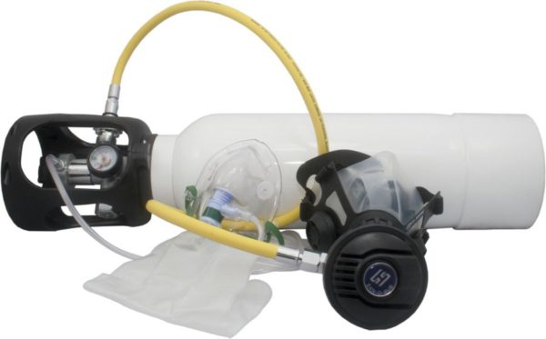 SOS Oxygen Rescue Kit complete, Steel 5 L