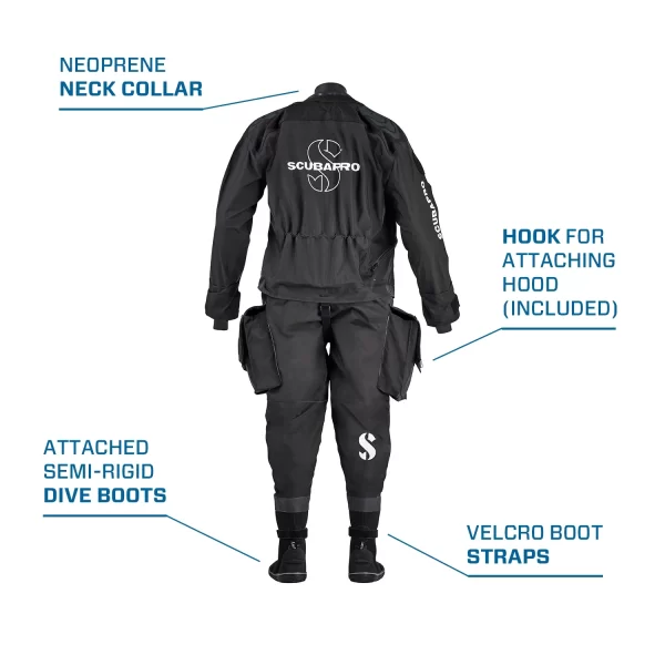 Evertech Dry Breathable Drysuit, Men - Bilde 2